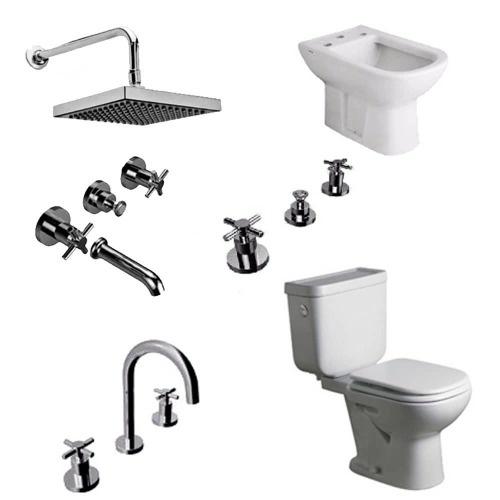Artefactos y griferías de baño y cocina